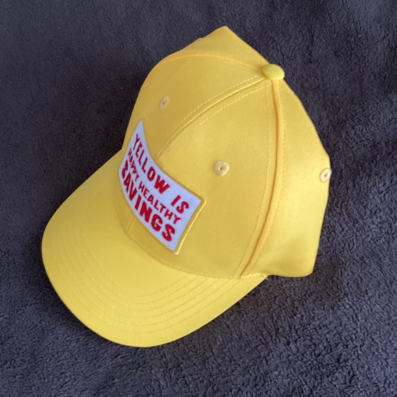 WFM Yellow Is Happy Healthy Savings spapback hat 🧢 - Picture 16 of 17